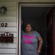 Bridget Guthrie, 52, a pharmacy technician, poses for a portrait.